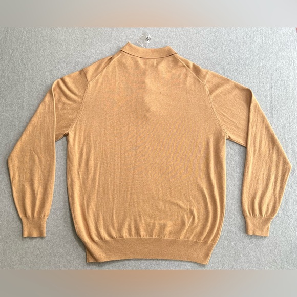 Orvis Merino Collared Cashmere Sweater US Size Medium *NEW* - Picture 5 of 6